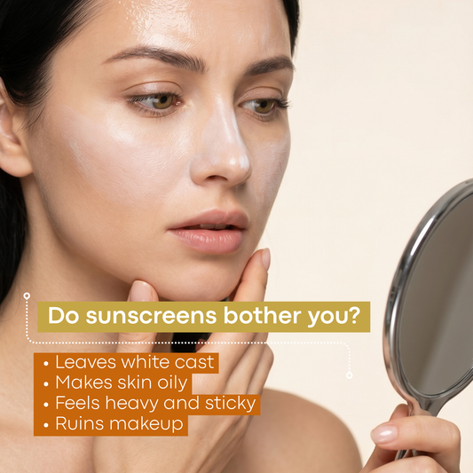 SUNSCREEN & sunblock  SPF 50+  75ml. airless luxury pump