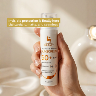 SUNSCREEN & sunblock  SPF 50+  75ml. airless luxury pump