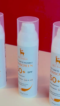 SUNSCREEN & sunblock  SPF 50+  75ml. airless luxury pump